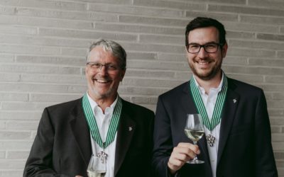 Dirigeants de GWS nommés Commandeurs de l&rsquo;Ordre des Vins Vaudois