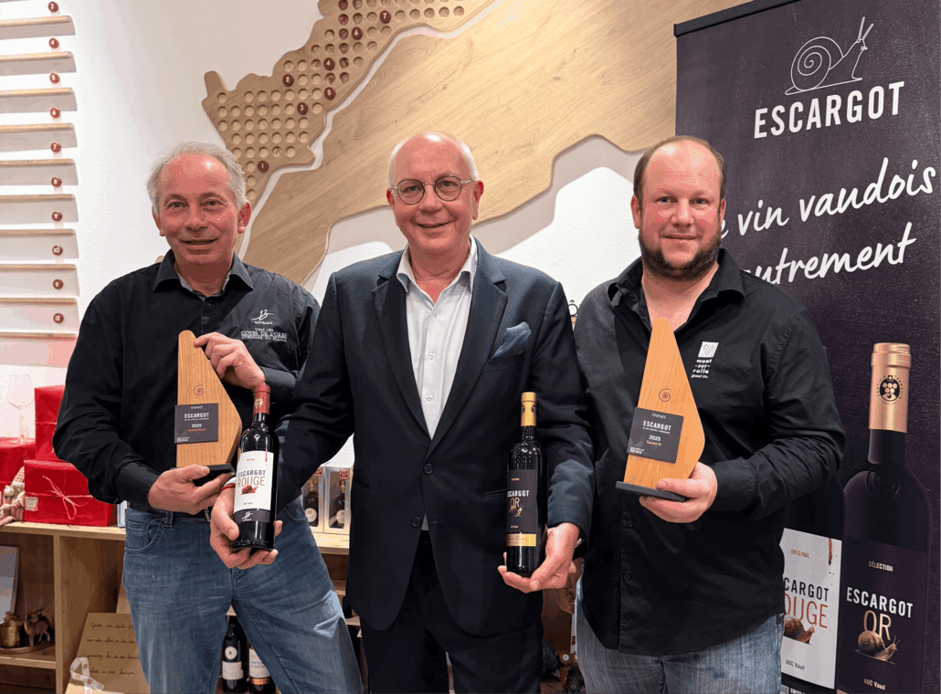 Gagnant 2023 du trophée escargot rouge